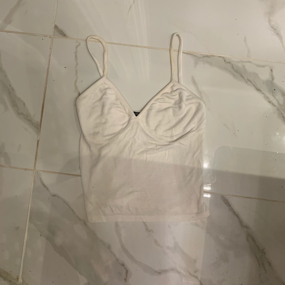 White brandy Melville tank